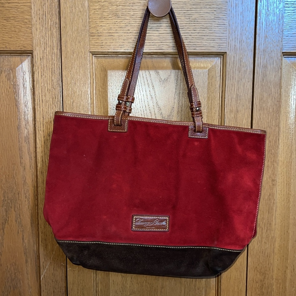 Dooney & Bourke Suede Lee Medium Tote